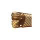 Gucci valigia travel bag classica beige tessuto pelle vintage