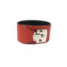 Gucci bracciale clip arancione nuovo 