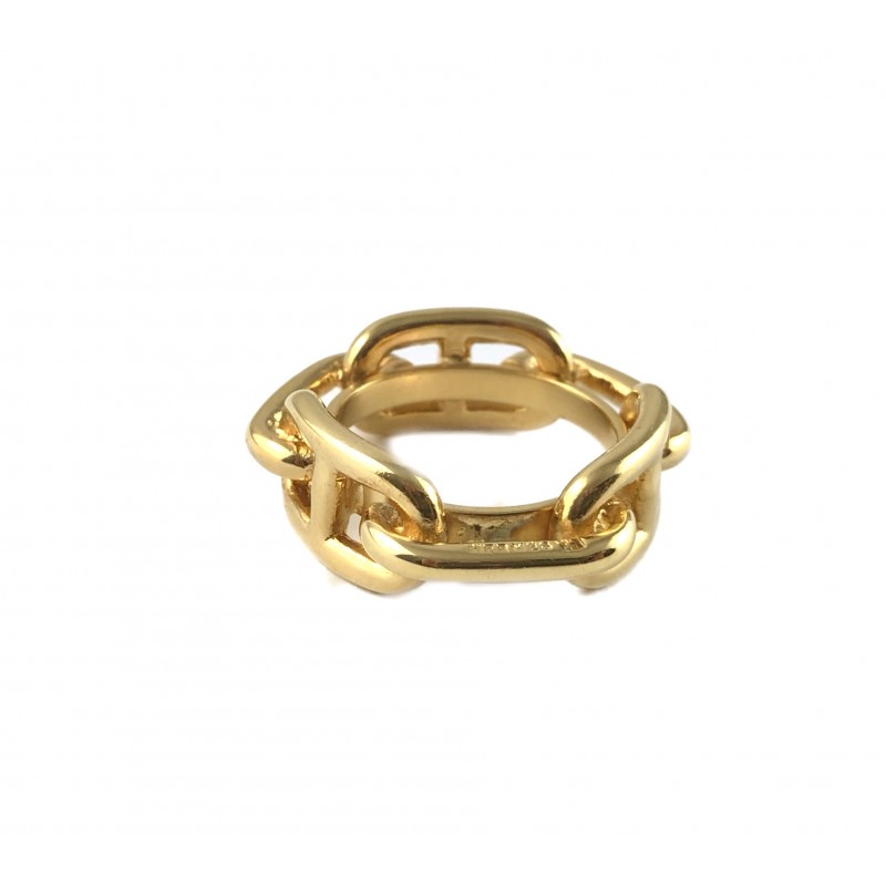 Hermès anello Regate plaque or usato con scatola - Beatrice Gioielli