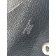 Hermès portafoglio Calvi blu navy usato ottimo