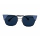 Fendi occhiali sunglasses butterfly silver ottimi usati